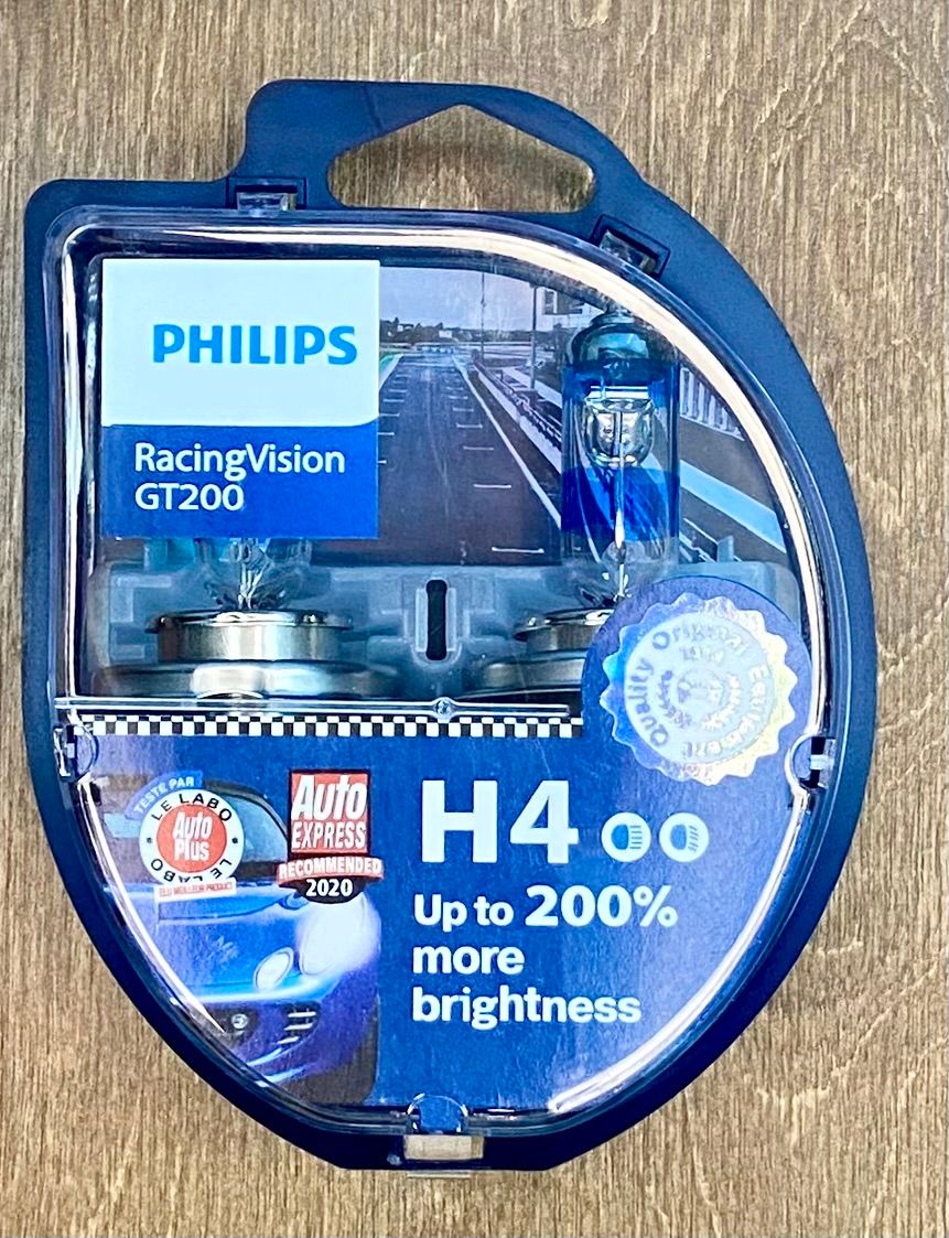 Philips H4 12V 60/55W Racing Vision GT200